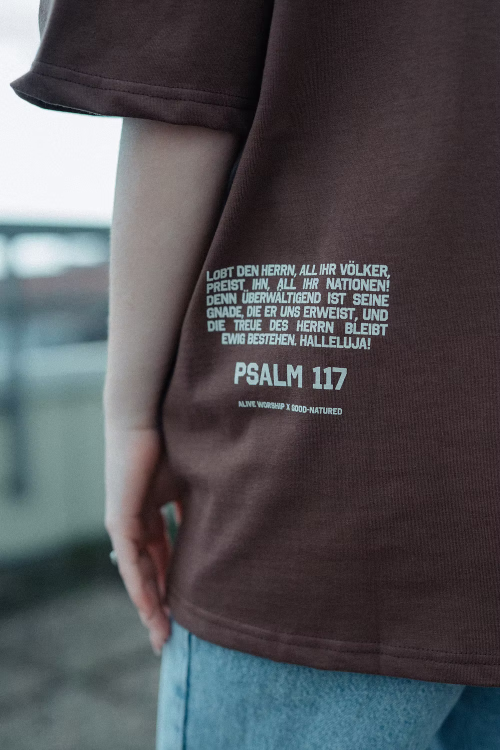 Praise - Oversized T-Shirt (Second Chance)
