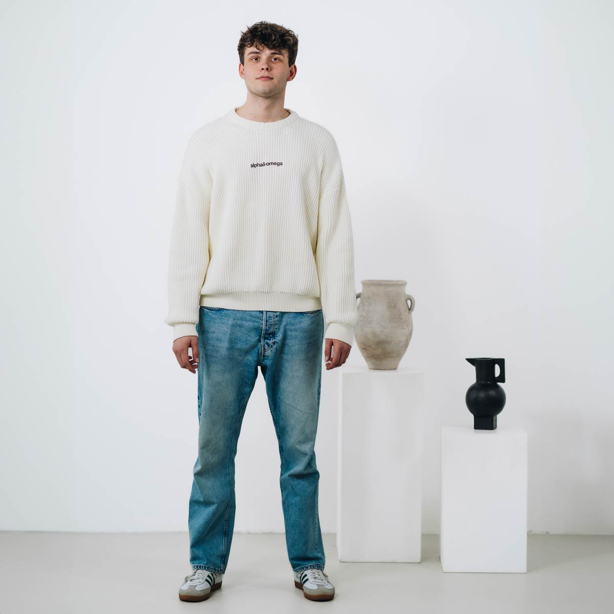 Alpha & Omega - Knitwear Sweater Men (Second Chance)