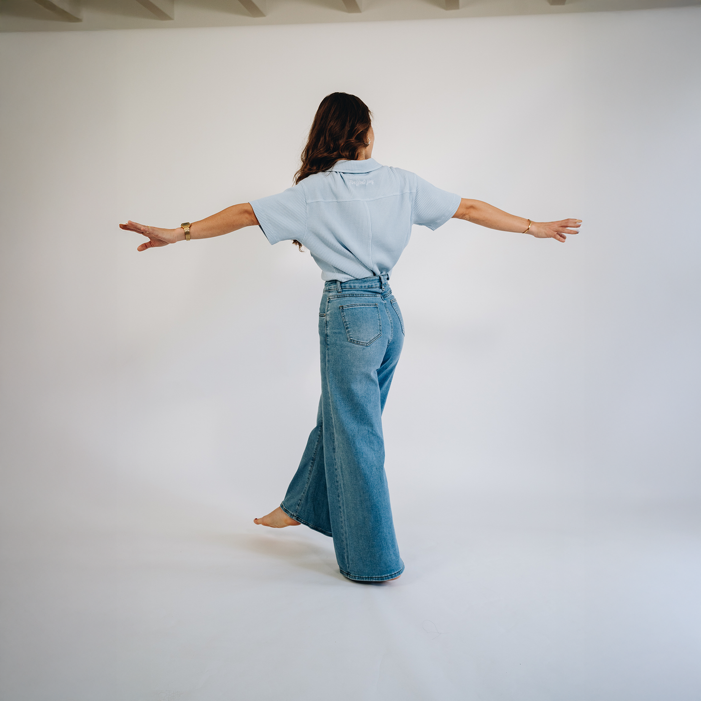 For God's Glory - Waffle Bluse