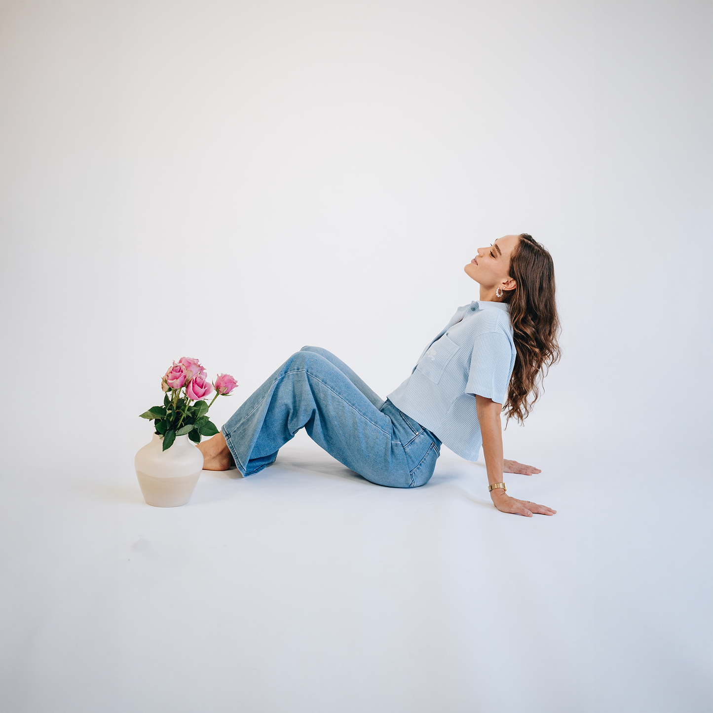 For God's Glory - Waffle Bluse