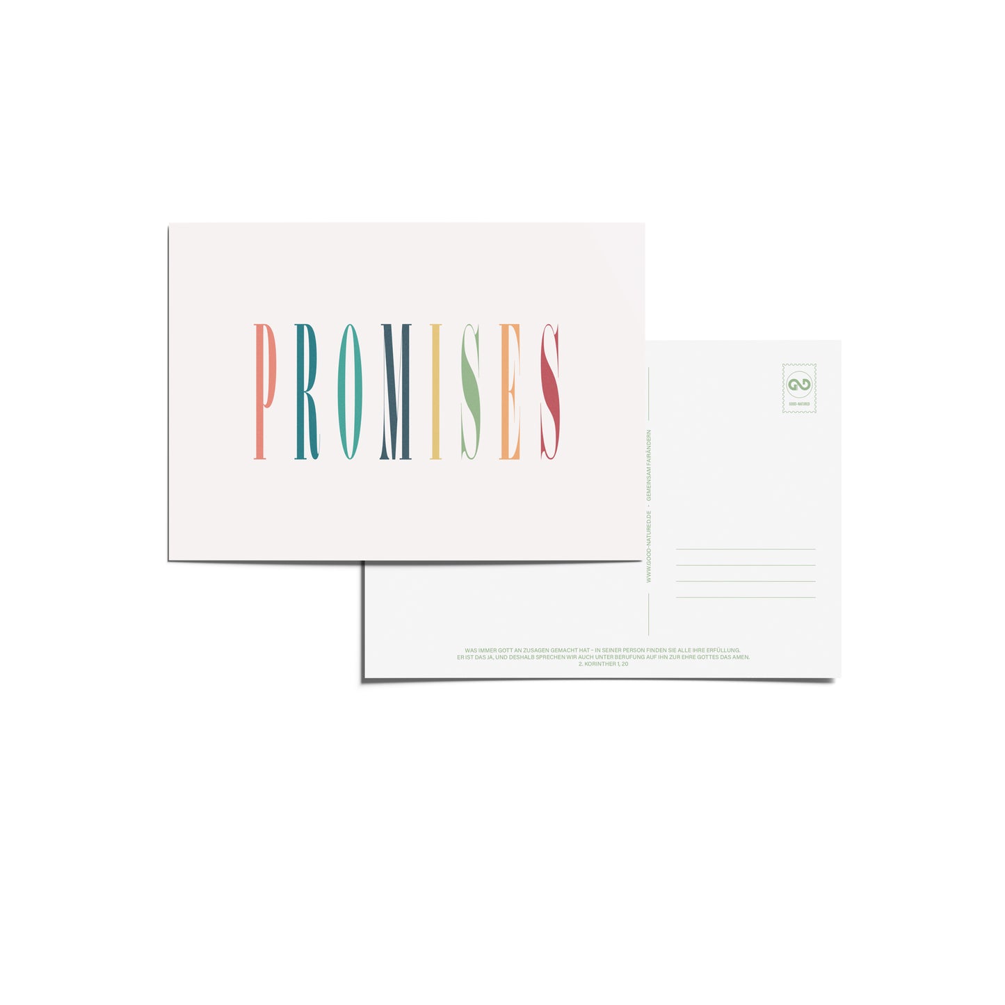 Promises - Postkarte