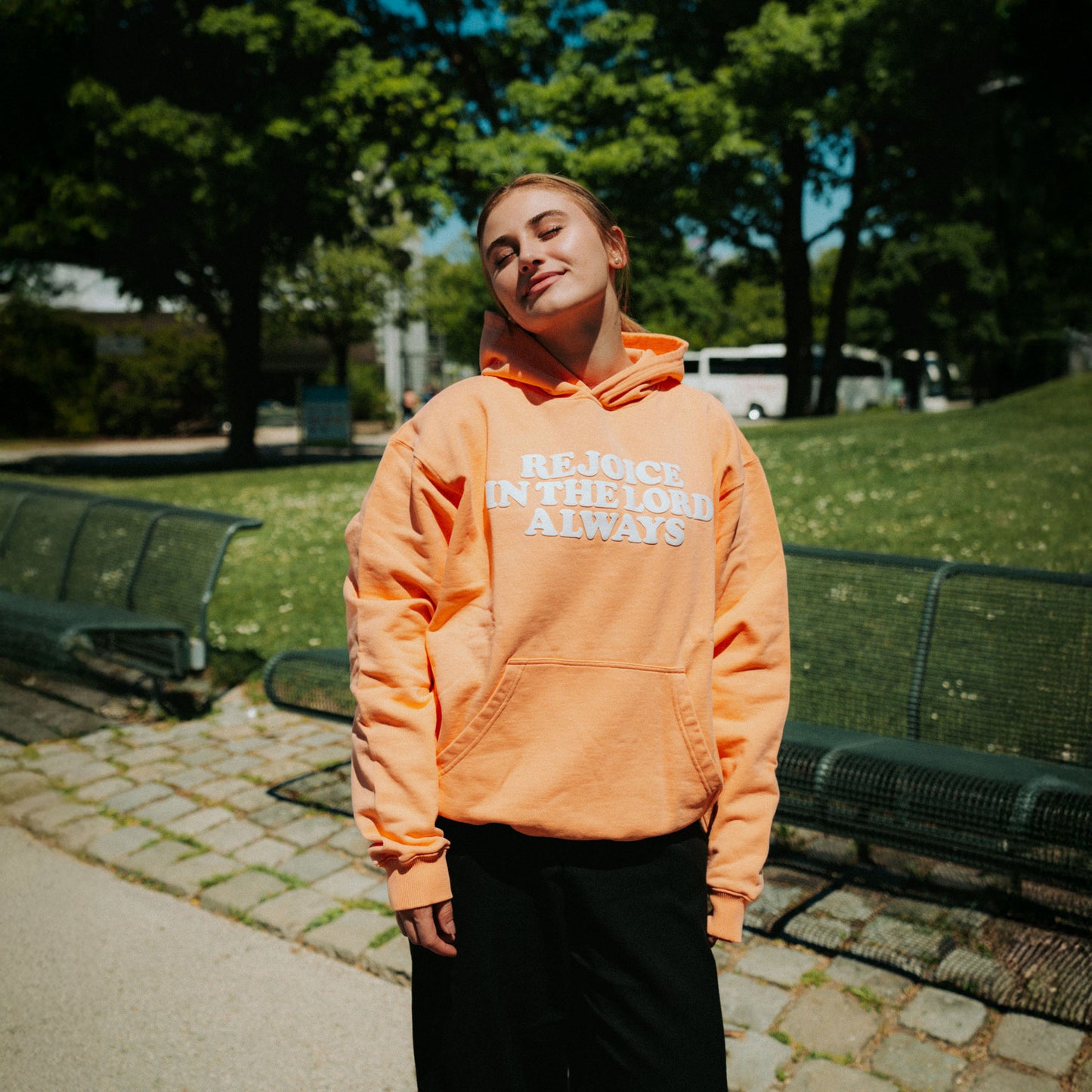 Rejoice - Oversized Hoodie