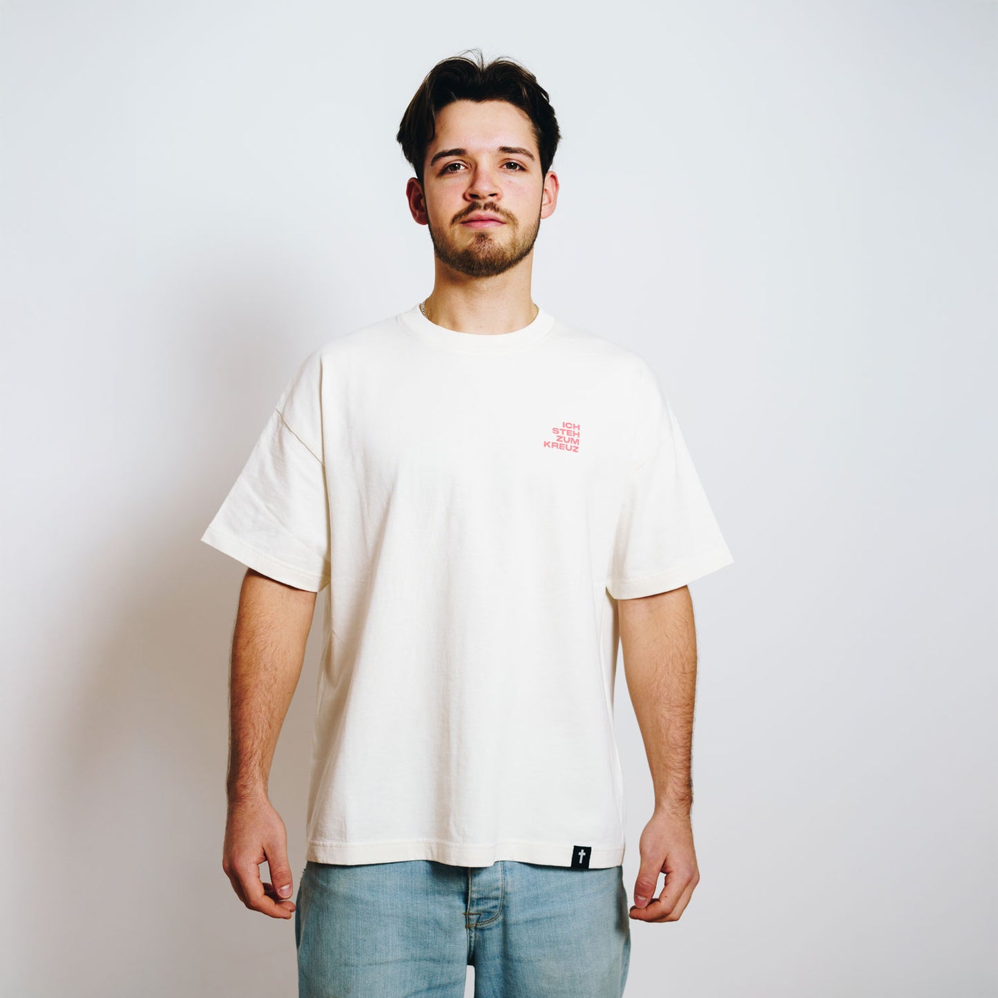 Ich steh zum Kreuz - Boxy T-Shirt
