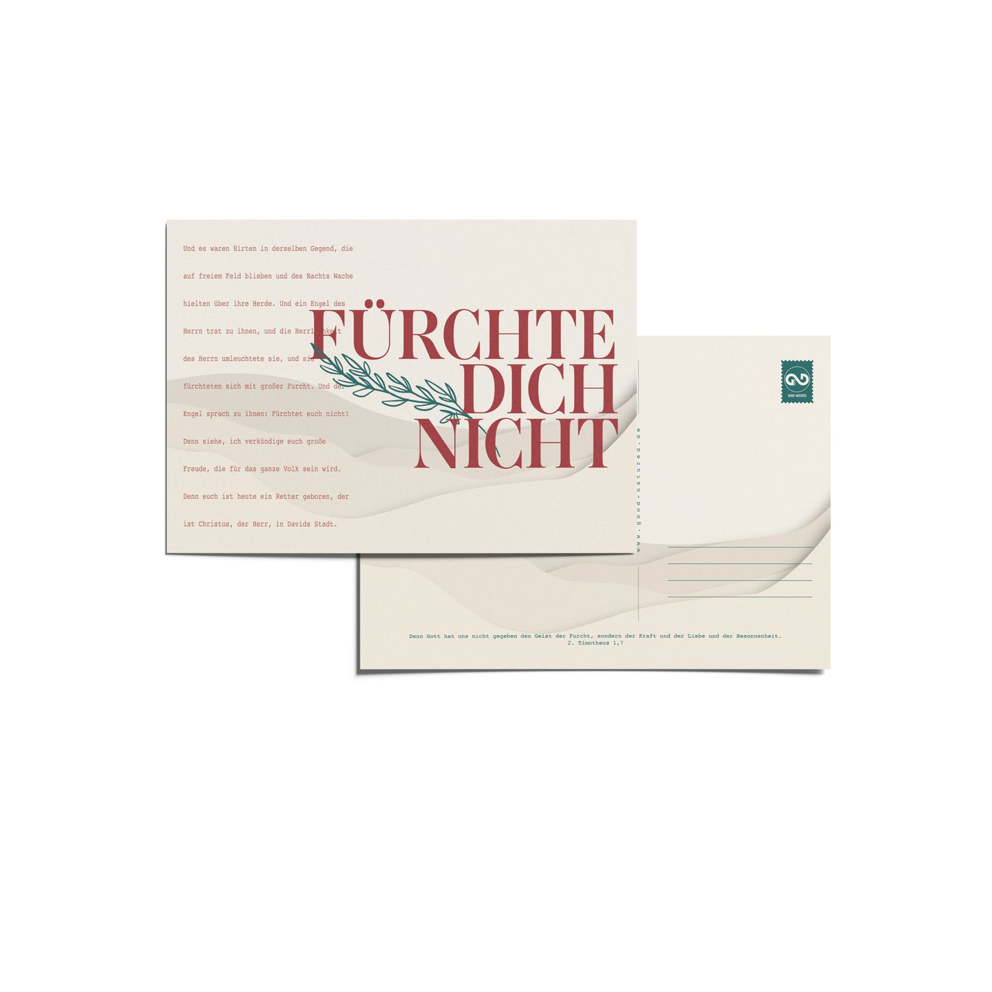 Fürchte dich nicht - Postkarte