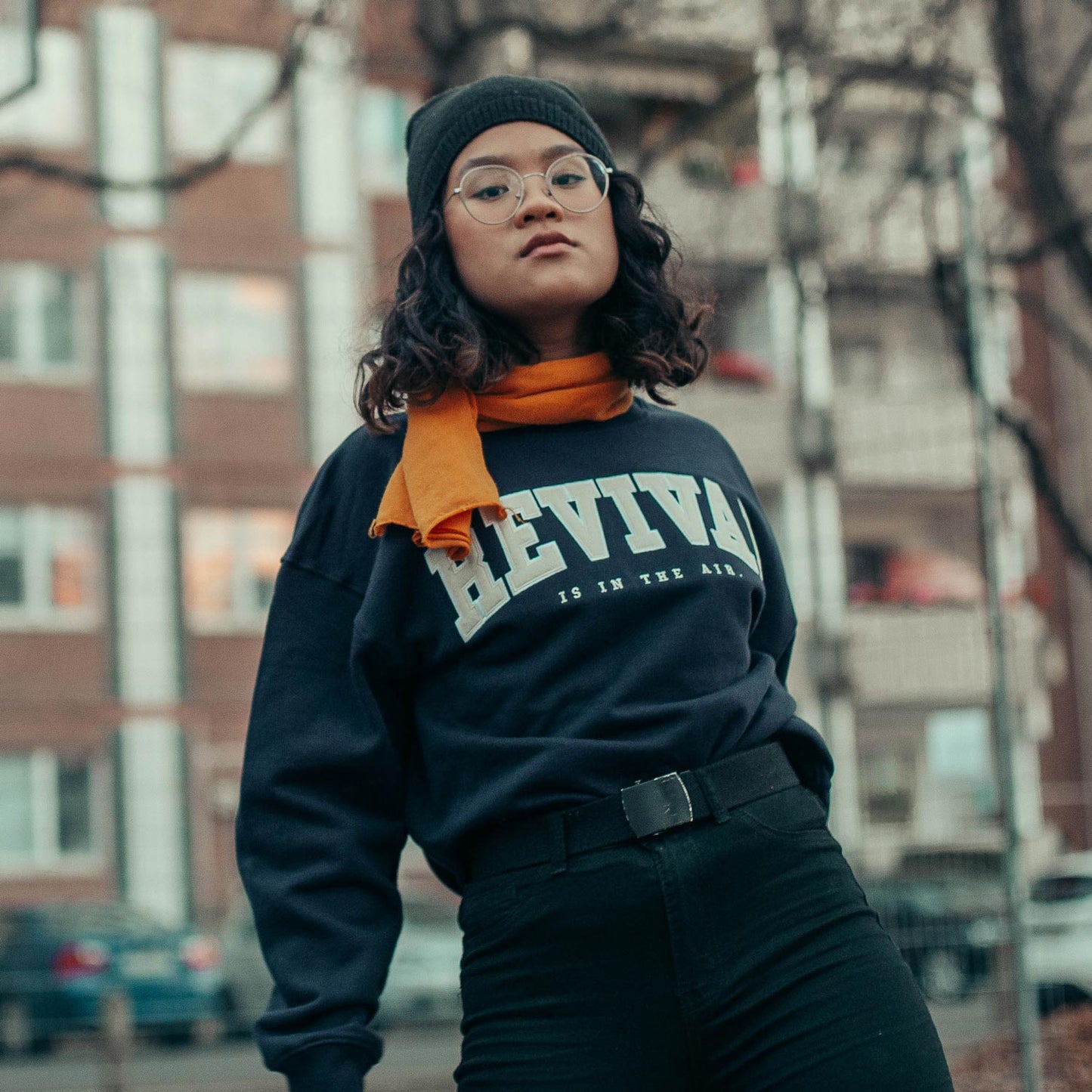 Good-Natured Revival- Frauen Sweater navy blue