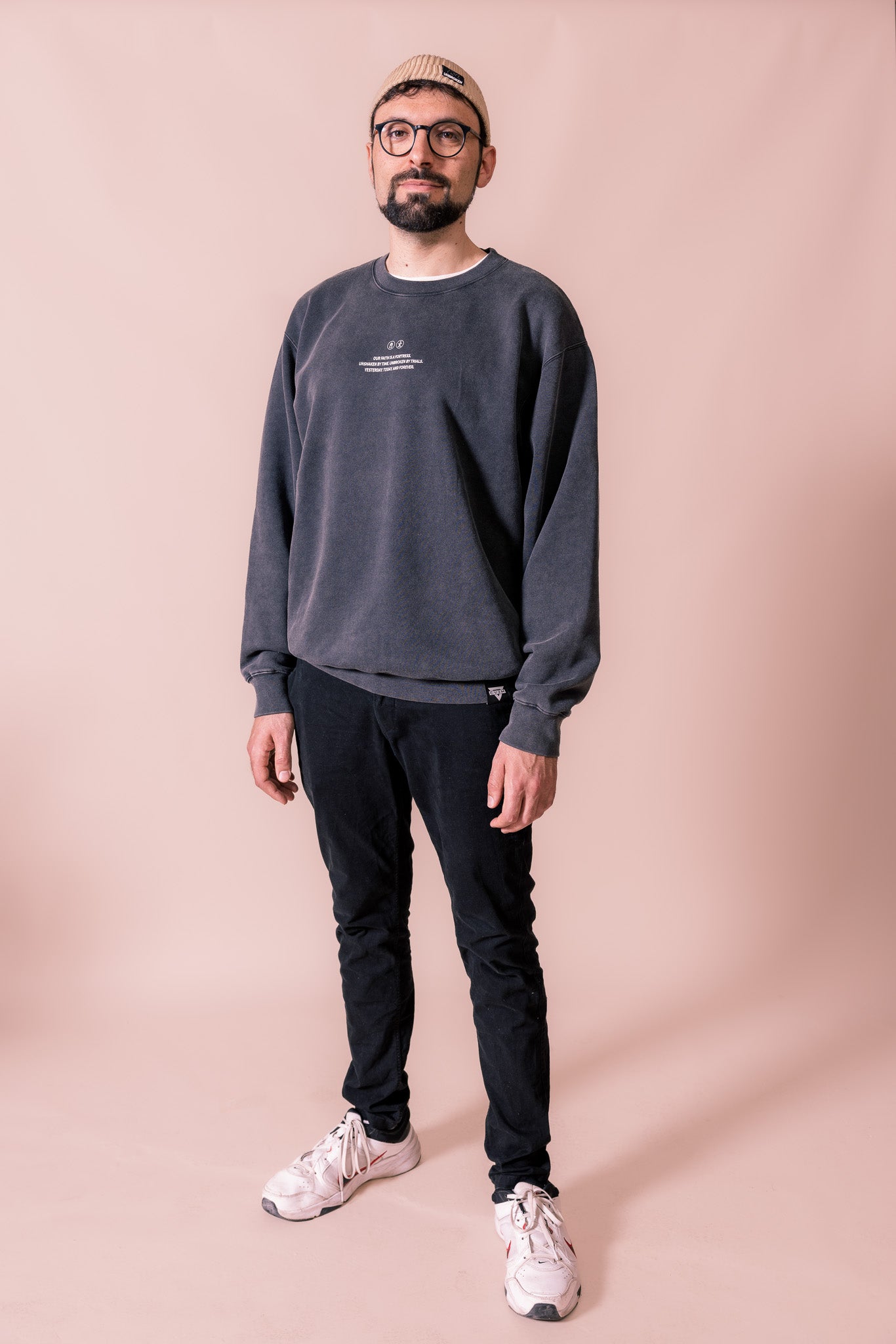 FORTRESS OF FAITH SWEATER