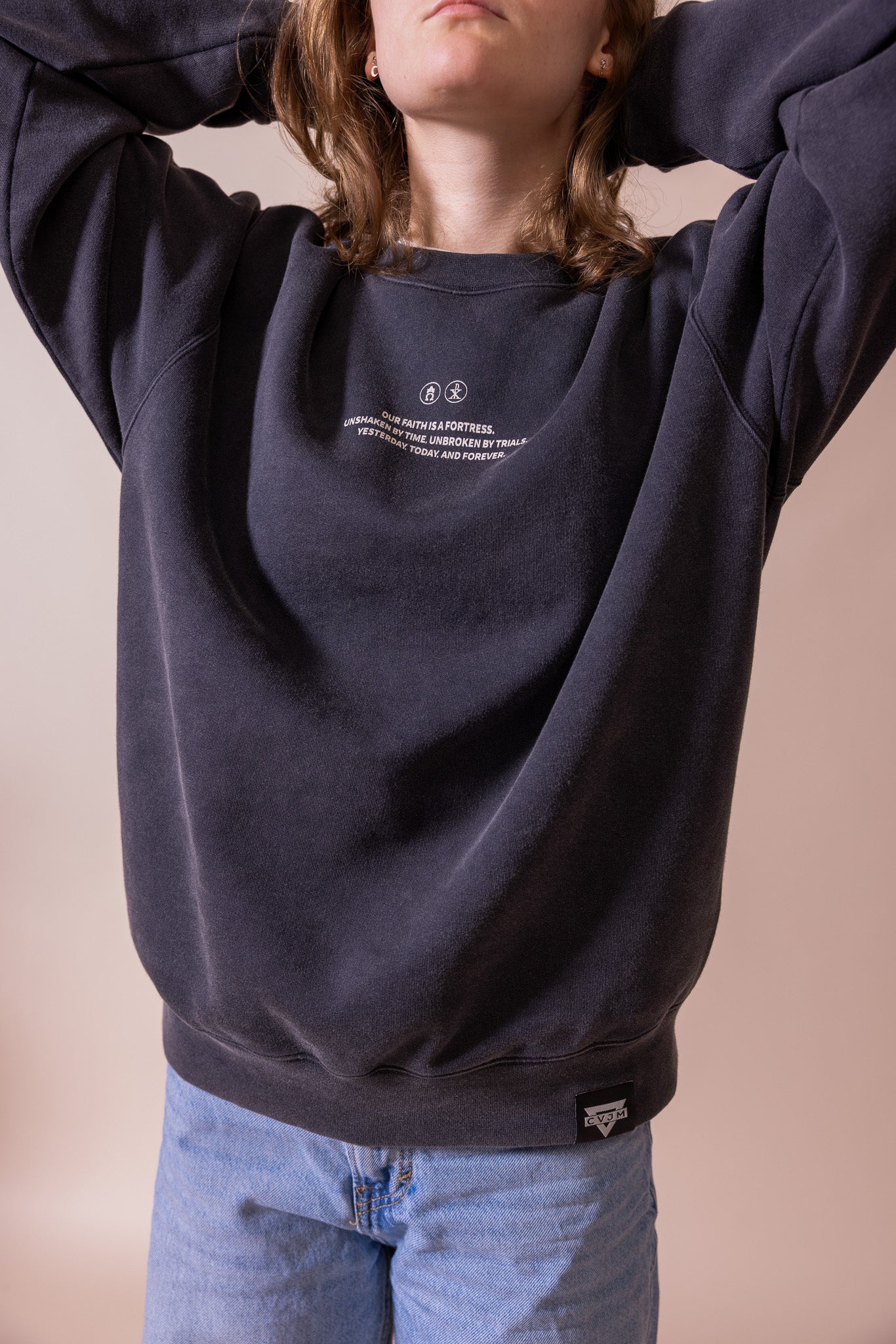 FORTRESS OF FAITH SWEATER