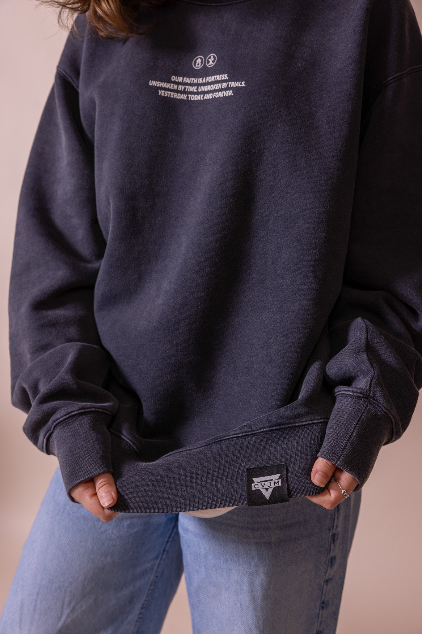 FORTRESS OF FAITH SWEATER