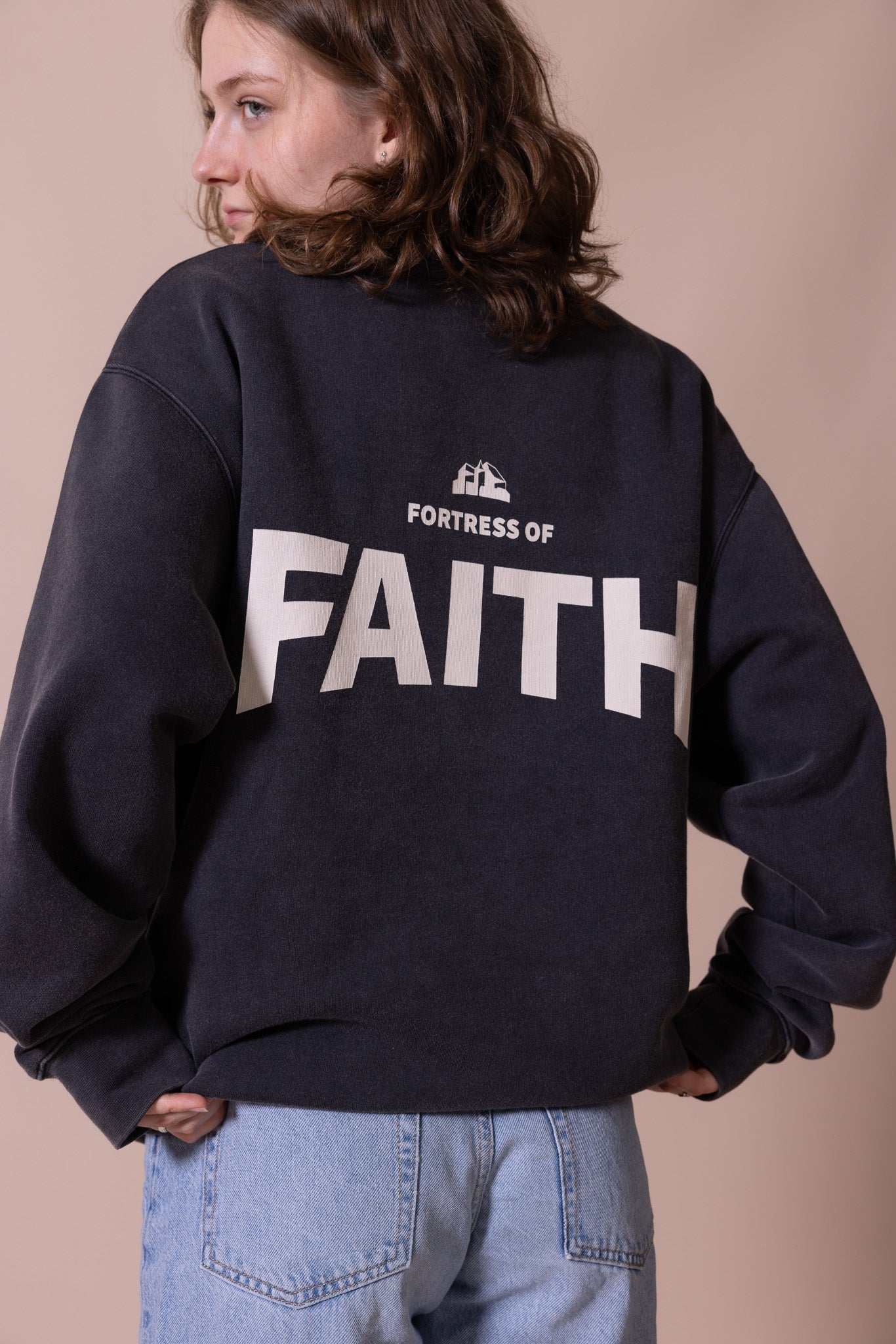 FORTRESS OF FAITH SWEATER