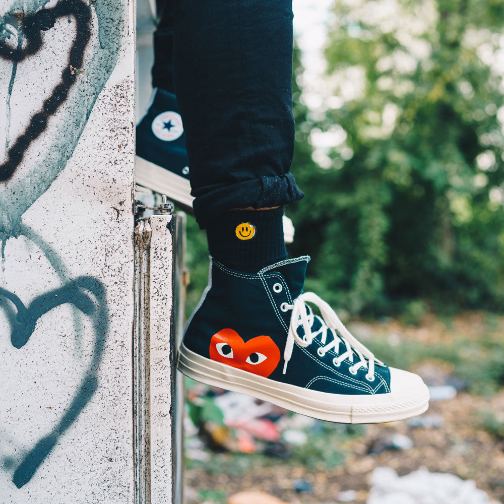 Good-Natured Rejoice-Socken schwarz