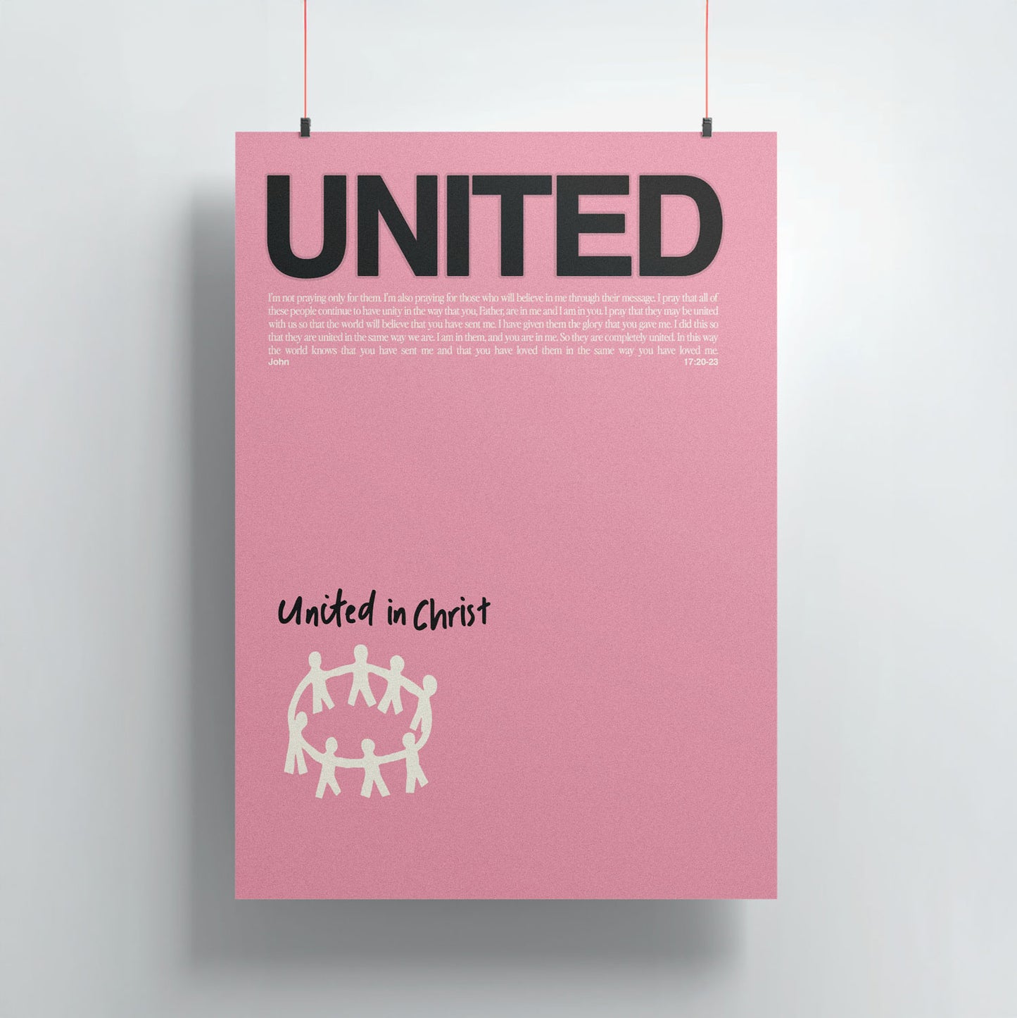 United in Christ - Poster