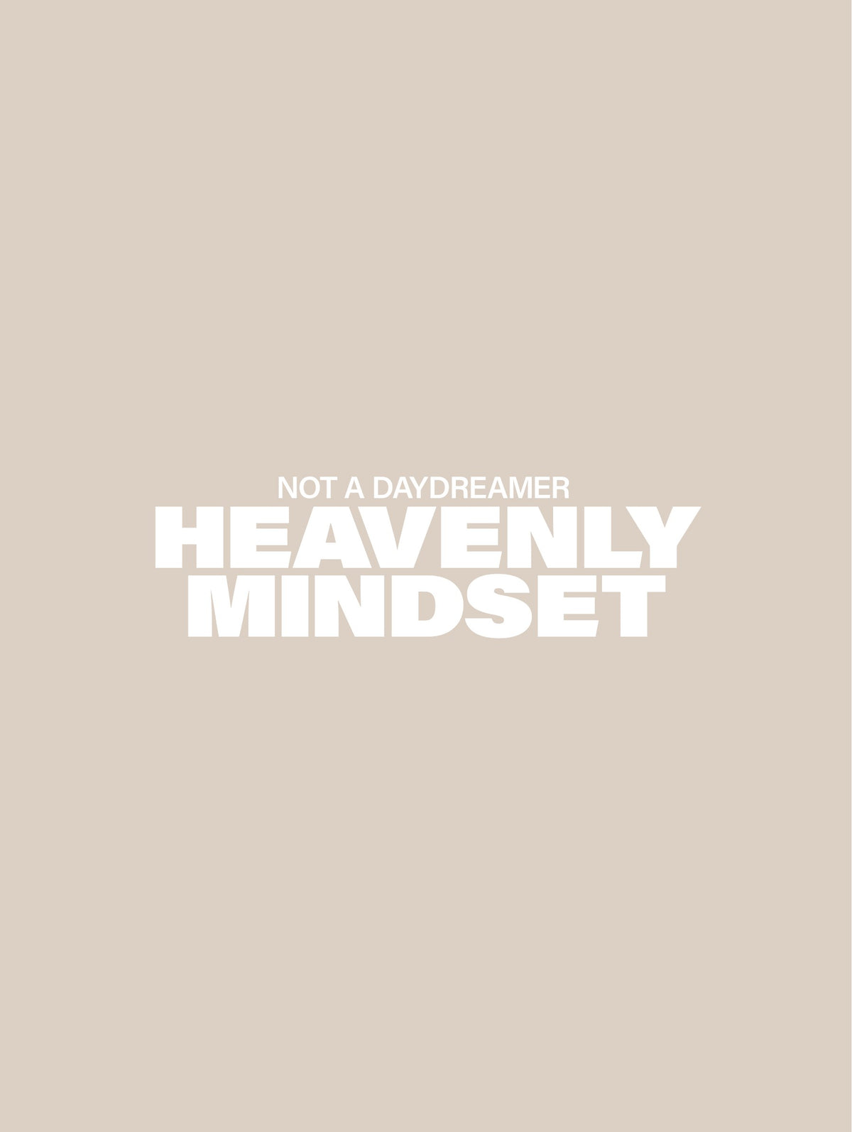 Heavenly Mindset - Poster
