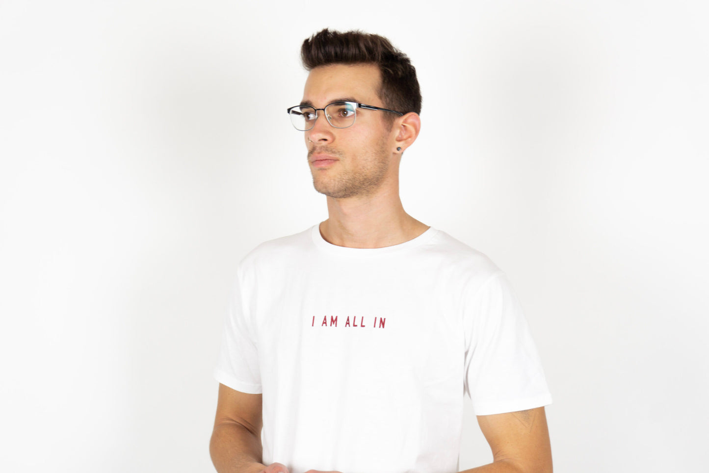"I AM ALL IN" – T-Shirt (Second Chance)