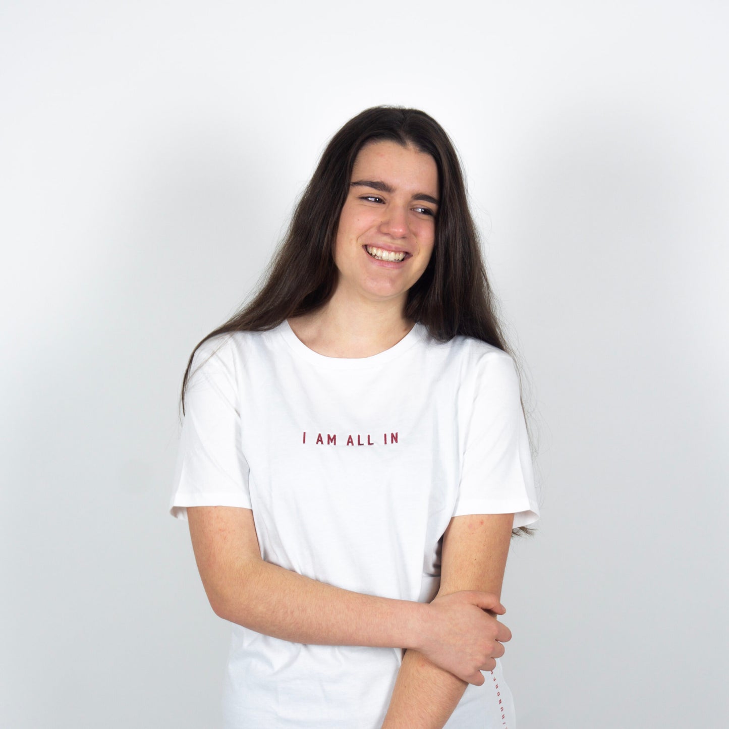 Good-Natured I am all in-T-Shirt weiß