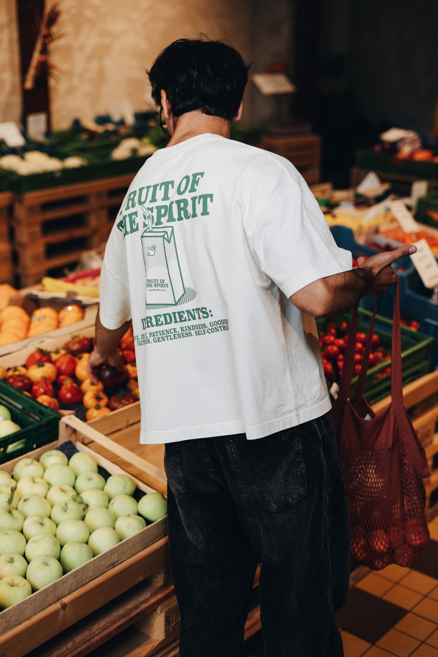 Boxy Fit T-Shirt aus GOTS-zertifizierter Bio-Baumwolle von Good-Natured