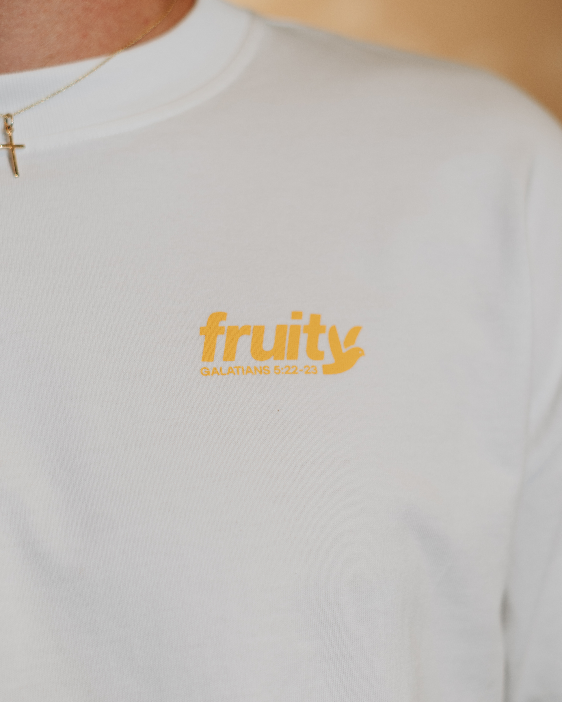Fruity Boxy T-Shirt der Fruit of the Spirit Kollektion, fair produziert in Portugal