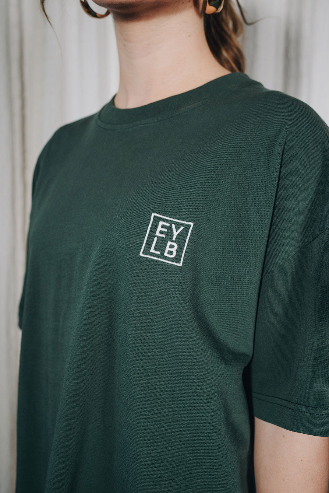 Easy Yoke T-Shirt Green