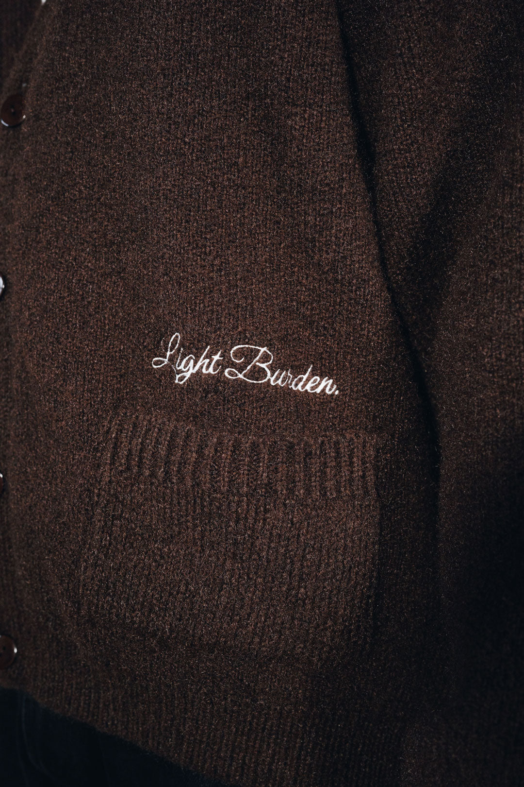 Easy Yoke Knitwear Cardigan