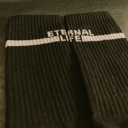 Good-Natured-Eternal-Life-Socks-Horizontal-black
