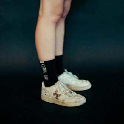 Good-Natured-Eternal-Life-Socks-Vertikal-black