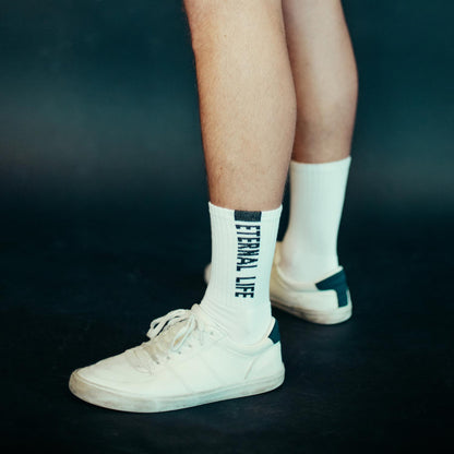 Good-Natured-Eternal-Life-Socks-Vertikal-white