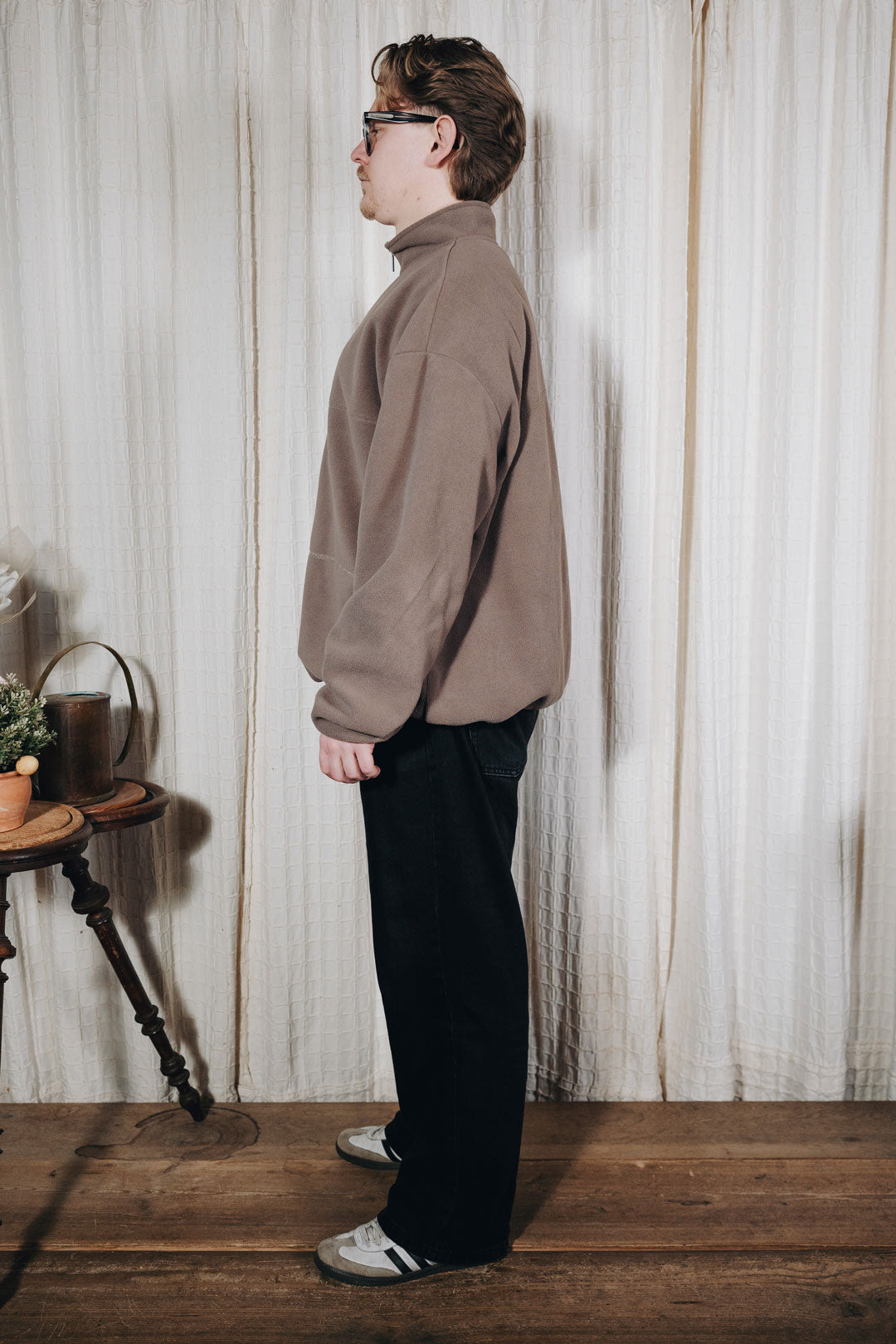 Easy Yoke Fleece Halfzip