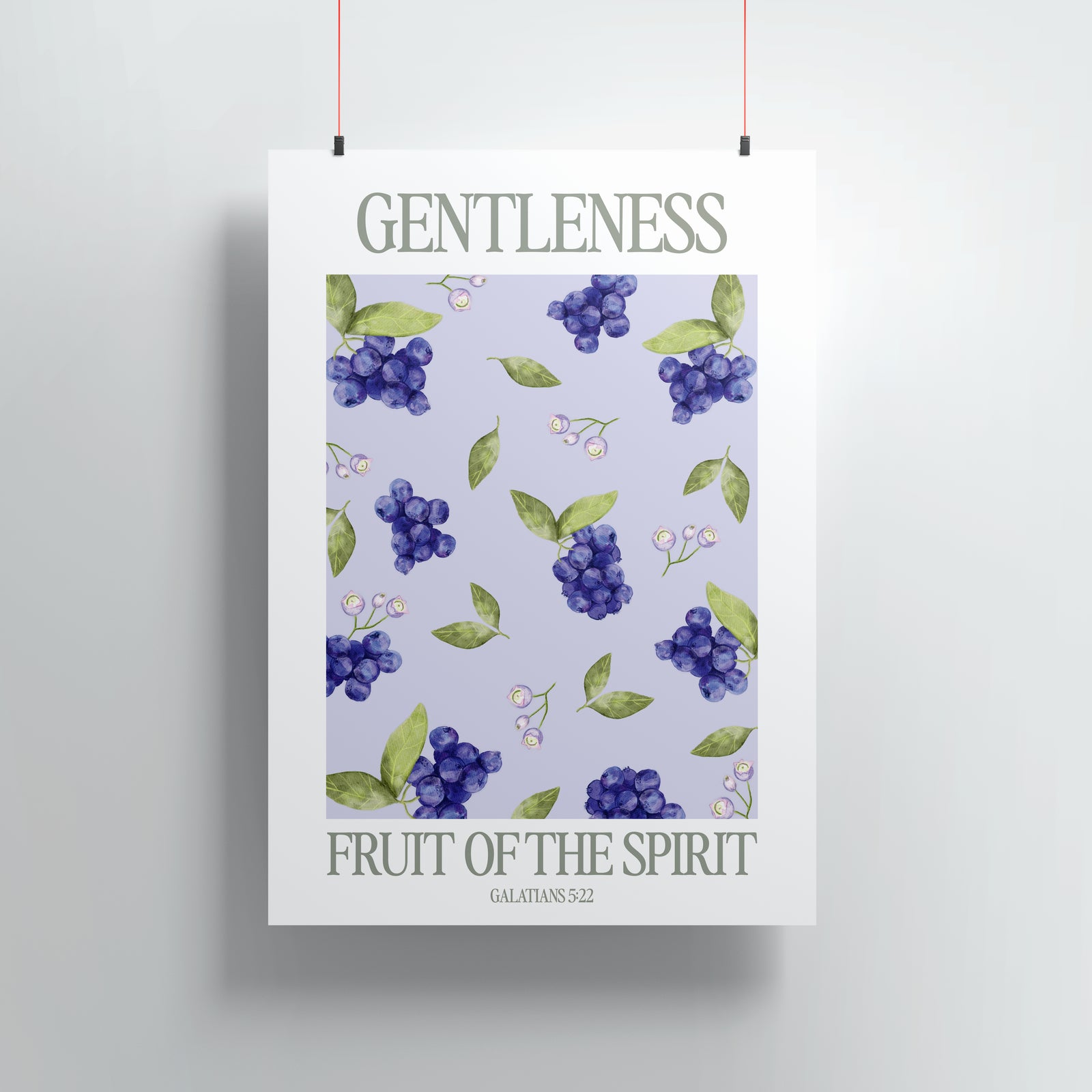 Fruit of the Spirit Poster - Gentleness
