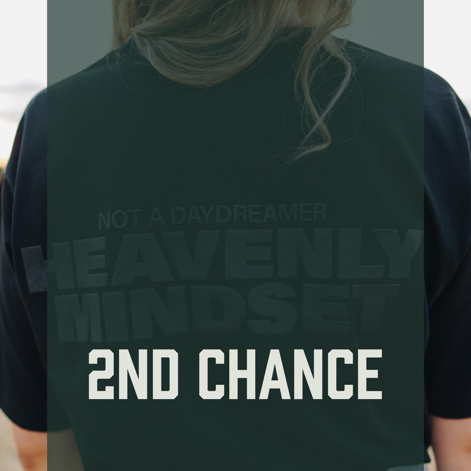 Heavenly Mindset - Oversized T-Shirt (Second Chance)
