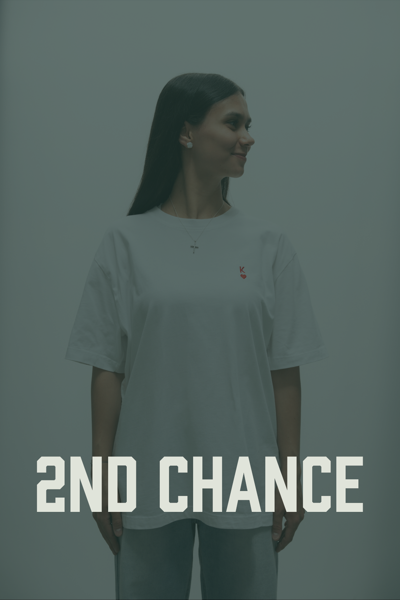 King Of My Heart - Oversized T-Shirt (Second Chance)