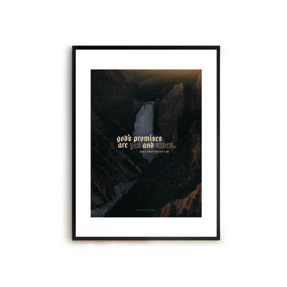 Good-Natured Yes&Amen-Poster A4