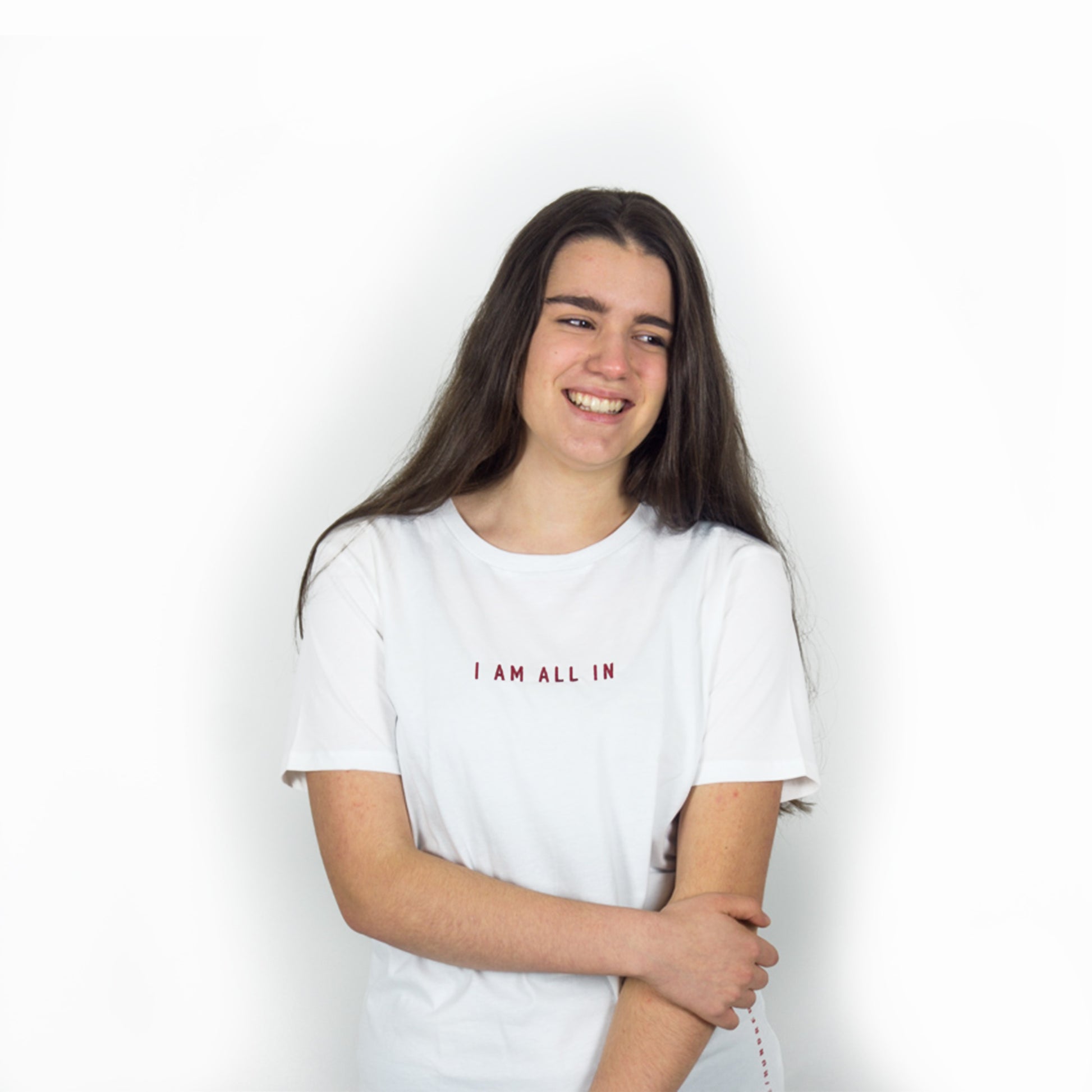 Good-Natured I am all in-T-Shirt weiß