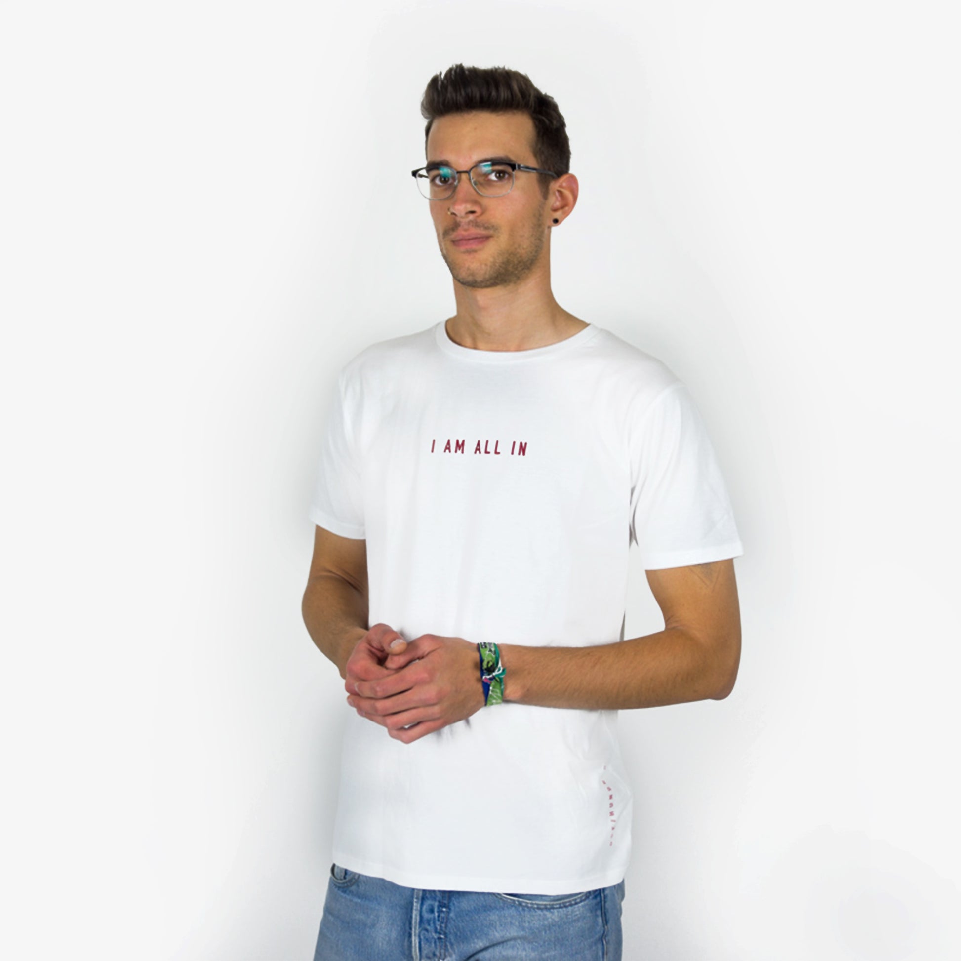 Good-Natured I am all in-T-Shirt weiß