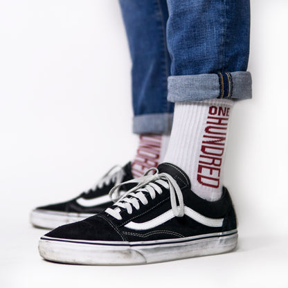 Good-Natured ONE/HUNDRED Socken weiß