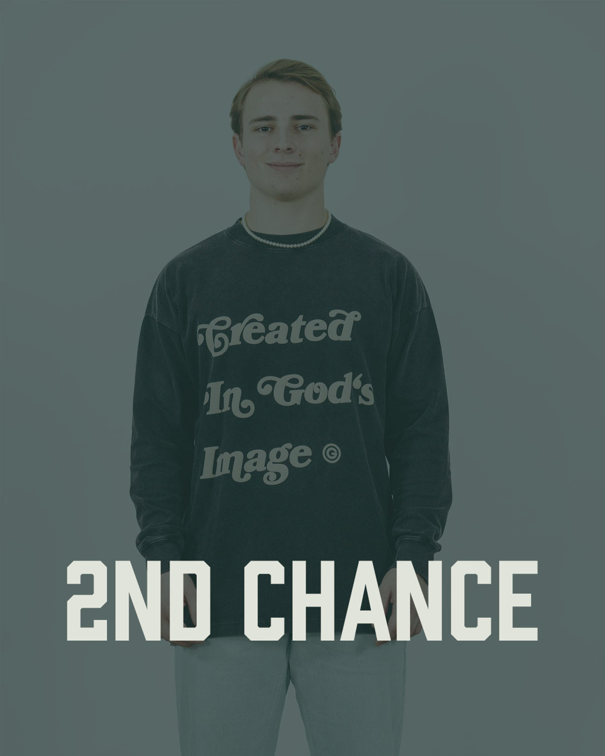 Created in God's Image - Longsleeve (Second Chance)