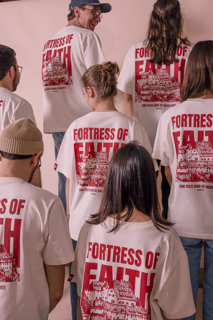 FORTRESS OF FAITH T-SHIRT
