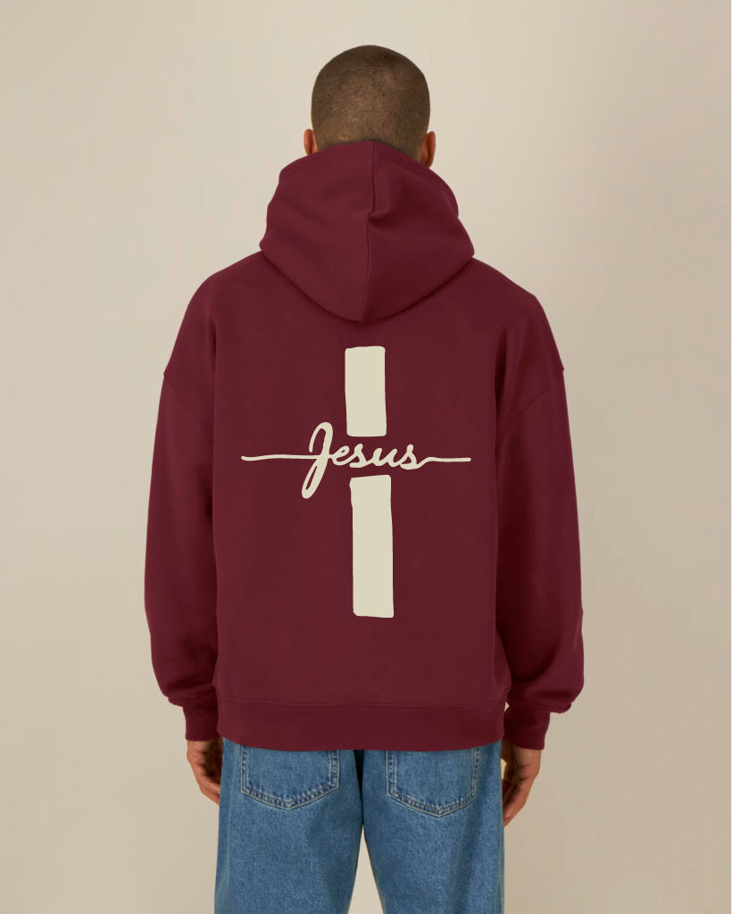 FCGGS – Kreuz Jesus – Hoodie Oversized