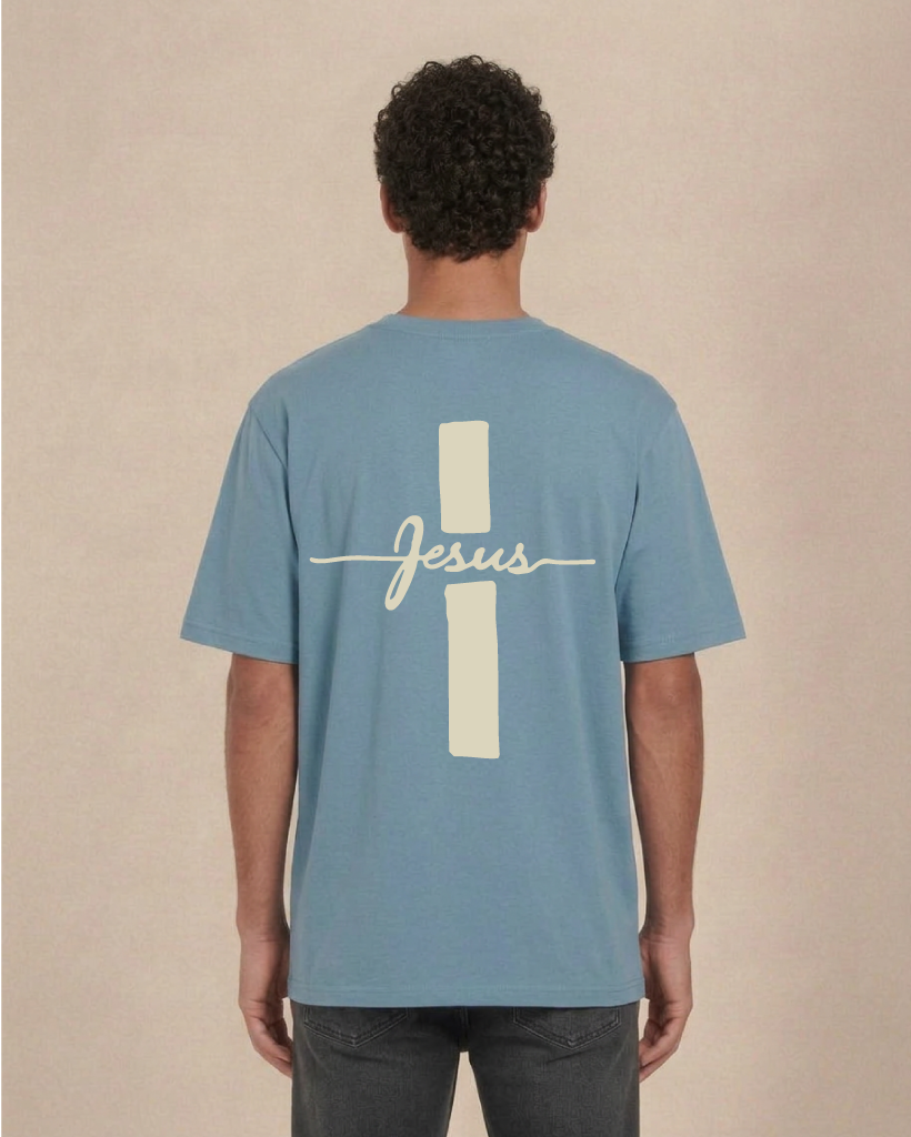 FCGGS – Kreuz Jesus – T-Shirt Oversized