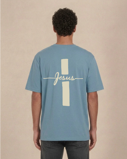 FCGGS – Kreuz Jesus – T-Shirt Oversized